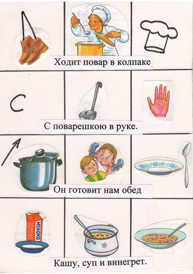 Мнемотаблицы пословицы для дошкольников в картинках