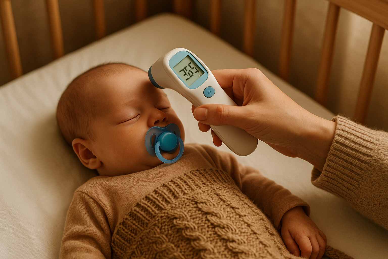 Измерение температуры новорождённого: полное руководство